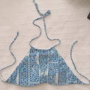 Boho Halter top Reversible